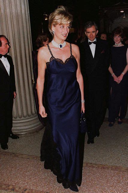 diana 1996 blu dior met gala new york|princess diana gala dress.